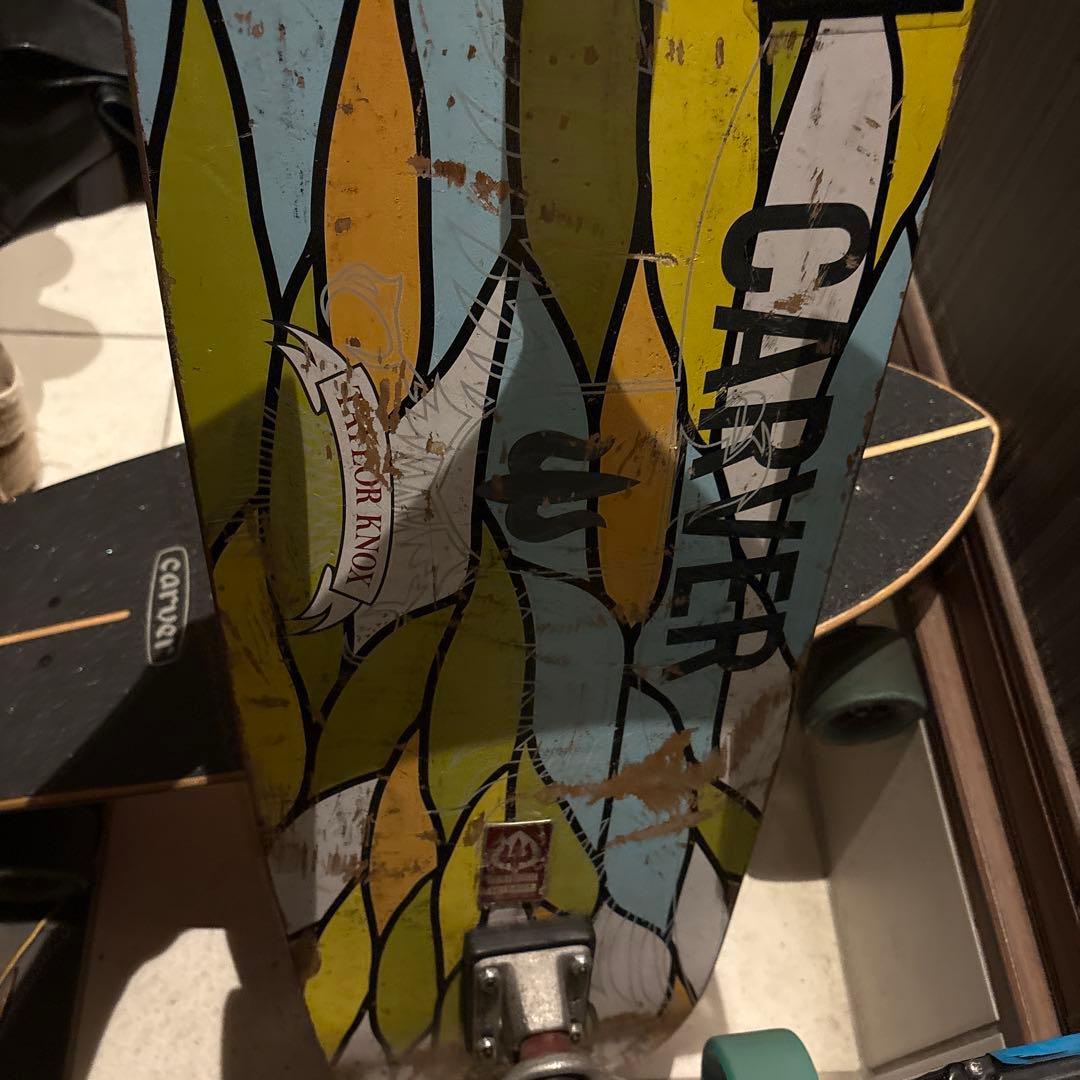 Carver ロングボード カラフルデザイン