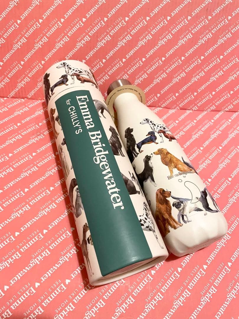 Emma Bridgewater わんちゃん柄　ステンレスボトル