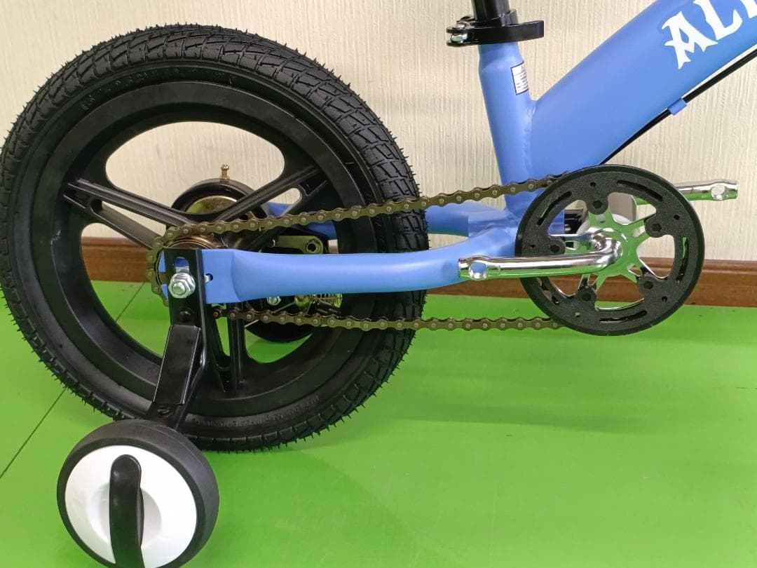 値下げ中!新品未使用 3in1 子供自転車 キックバイク 14インチ BLUE色