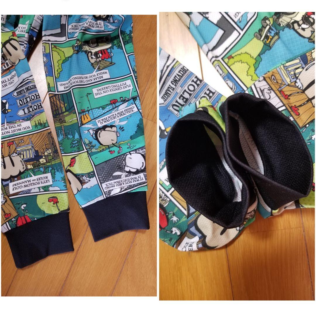 極美品　Munsingwear　ENVOY コミック柄 メッシュアウター　LL