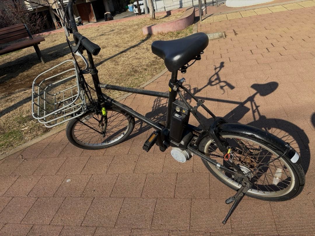 パナソニックPanasonic BMX風ハンドルの電動アシスト自転車 ブラック