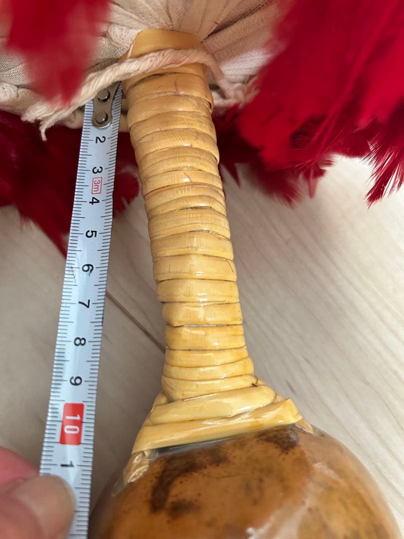 ウリウリ　フラダンス用 赤と黄色の楽器