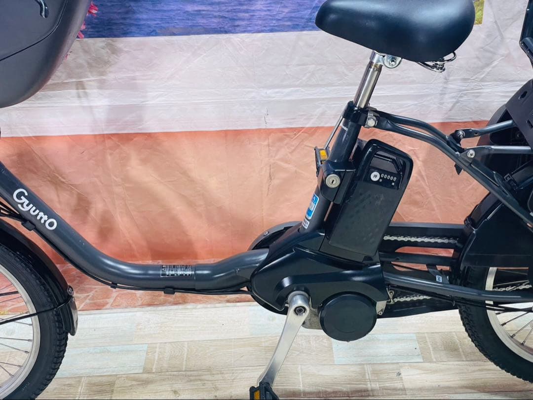 2019年！ギュットクルームDX16AH！⭐️子供乗せ電動アシスト自転車Y3549