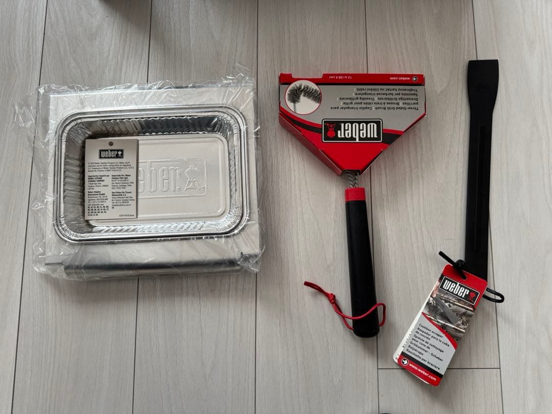 weber Pulse1000電気BBQグリル 未使用品 グリドル ピザストーン
