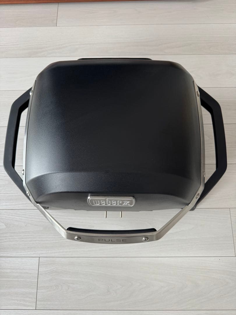 weber Pulse1000電気BBQグリル 未使用品 グリドル ピザストーン