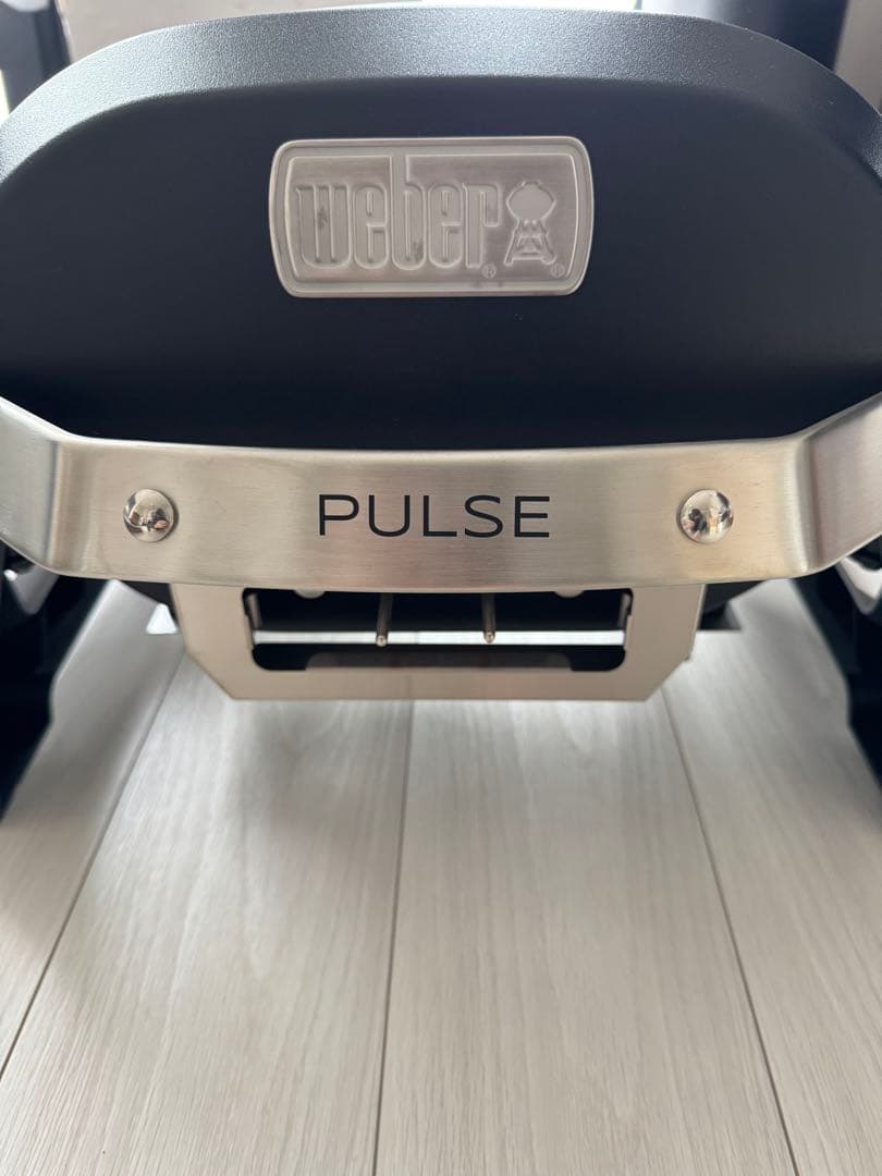 weber Pulse1000電気BBQグリル 未使用品 グリドル ピザストーン