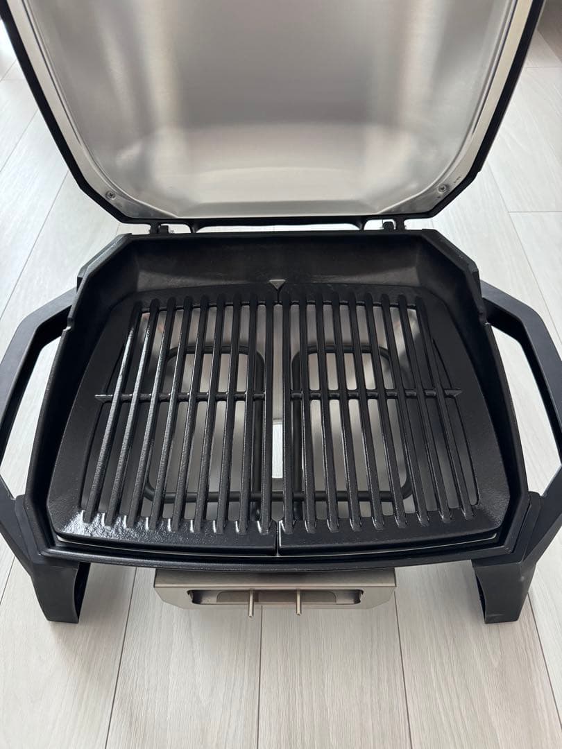weber Pulse1000電気BBQグリル 未使用品 グリドル ピザストーン