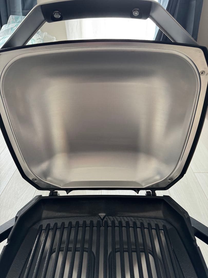 weber Pulse1000電気BBQグリル 未使用品 グリドル ピザストーン