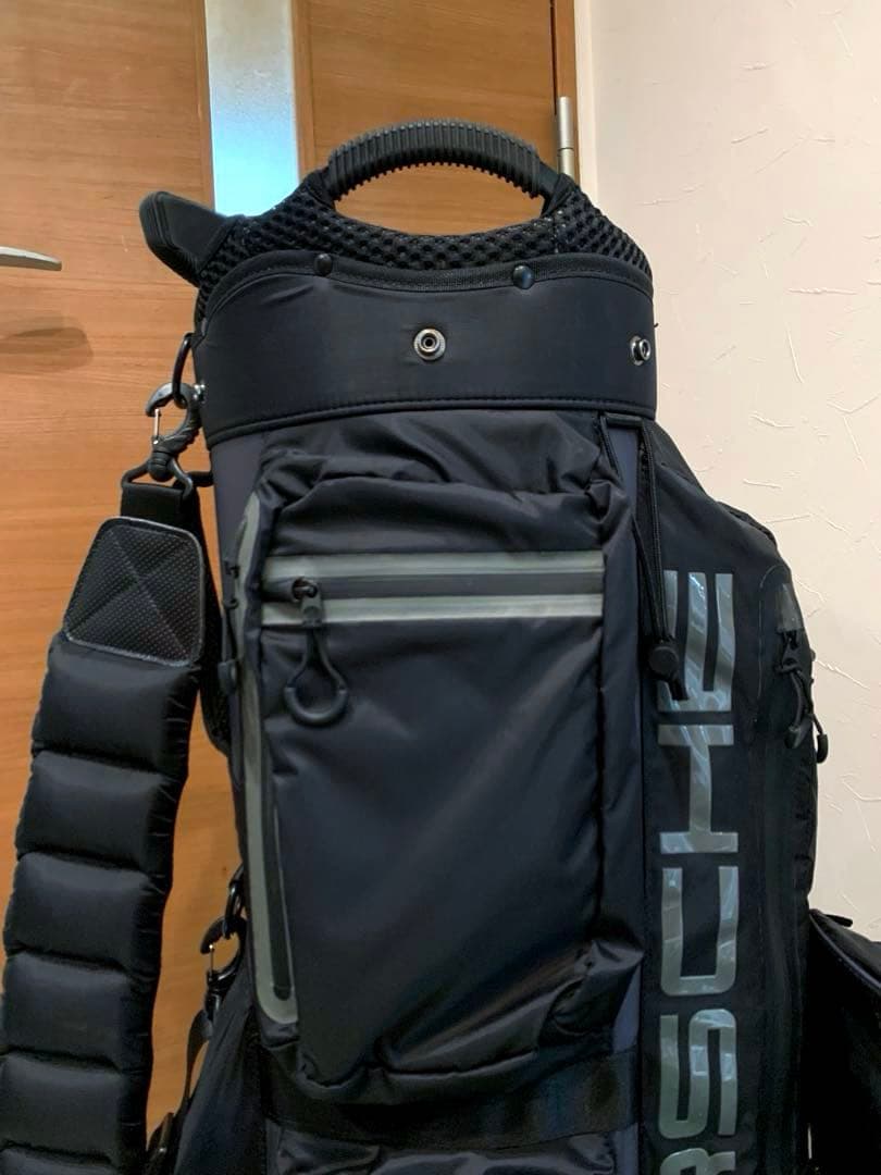 美品　ポルシェ　PORSCHE 軽量　撥水　キャディバッグ