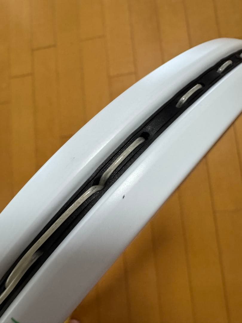 YONEX ナノフォース8VREV UL1 クールホワイト　ソフトテニスラケット