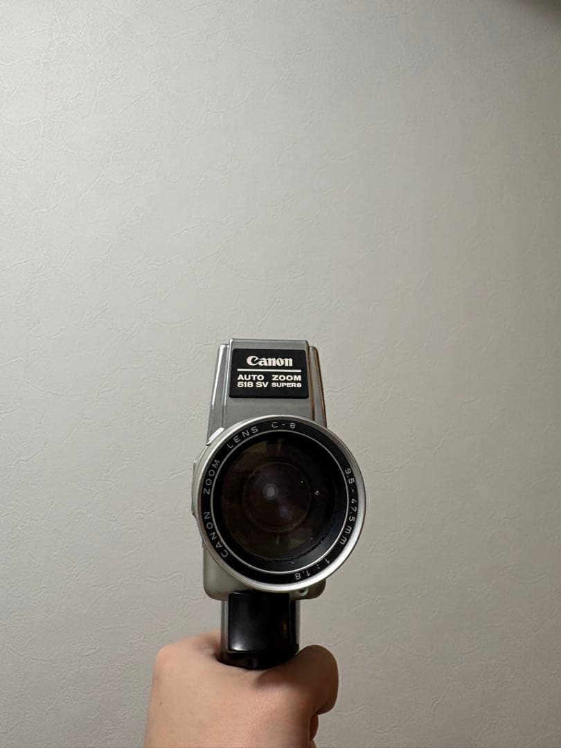 Canon 518 AUTO ZOOM SV スーパ8カメラ