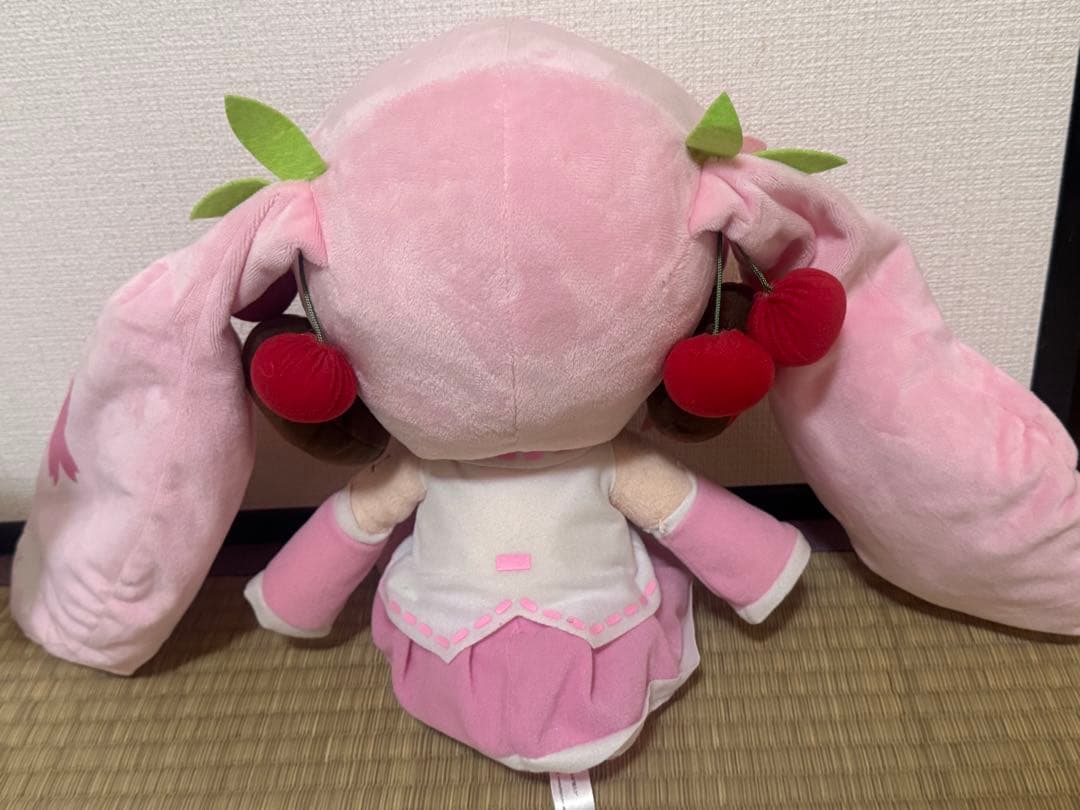 桜ミク　ふわふわぬいぐるみ