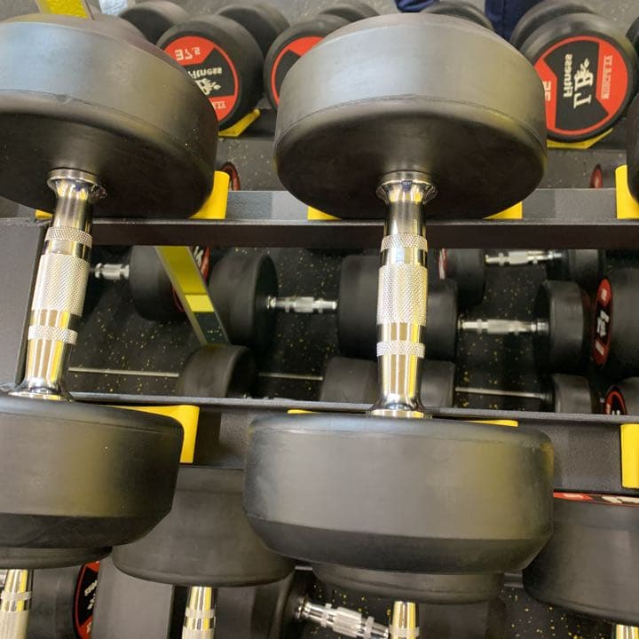 ラバーダンベル　30kg２個