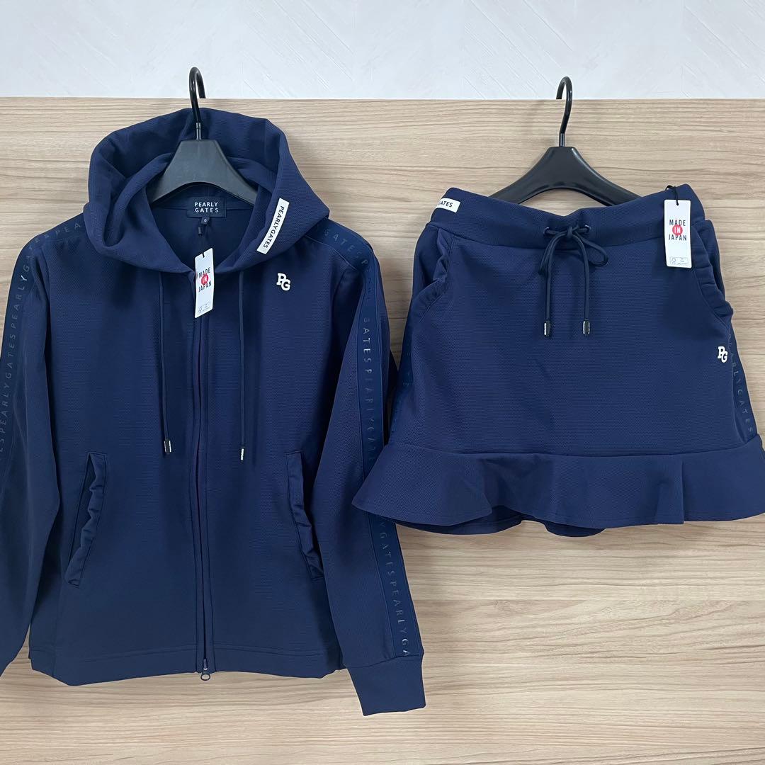 新品 ★63,800円 パーリーゲイツ パーカー＆スカート セットアップ 0