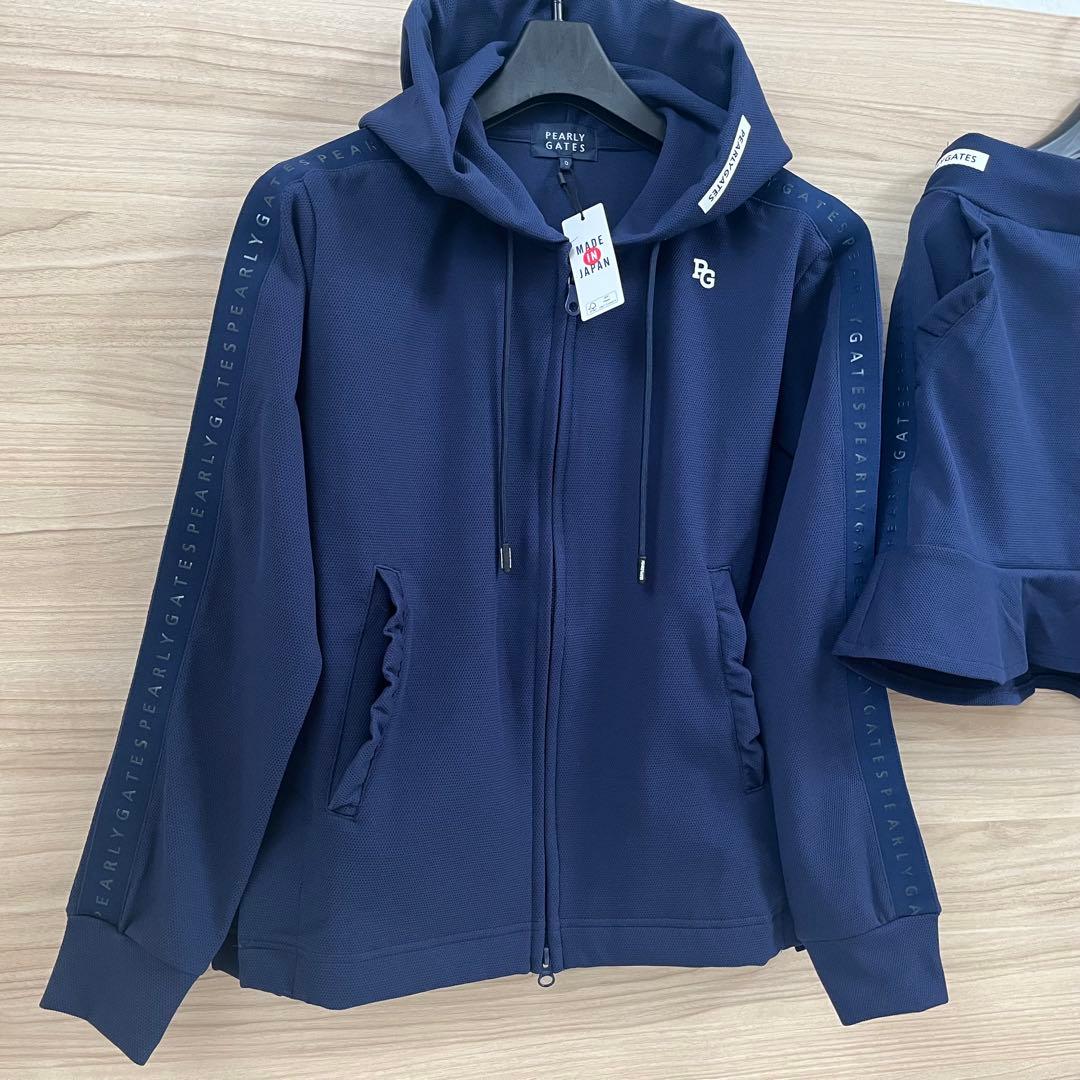新品 ★63,800円 パーリーゲイツ パーカー＆スカート セットアップ 0