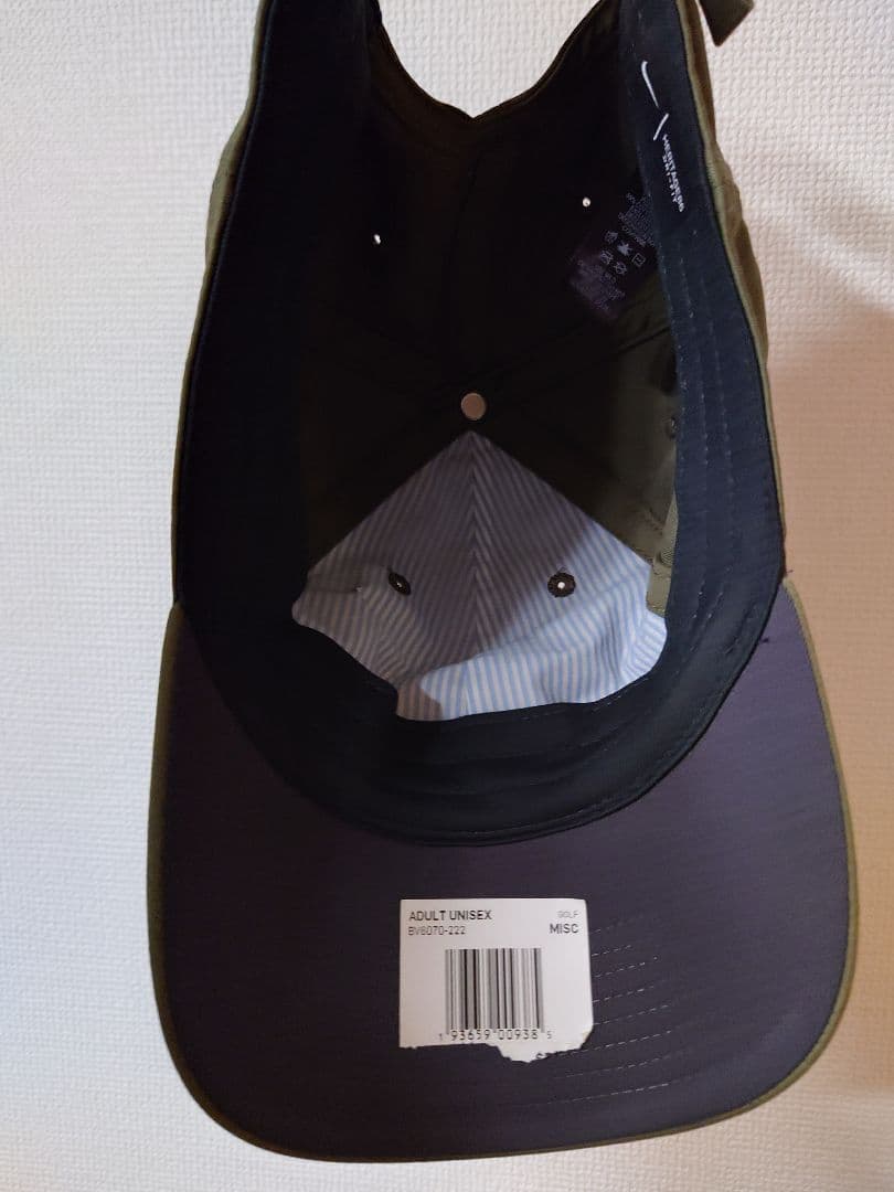 nike×malbon ゴルフ　キャップ　オリーブ　ナイキ　マルボン
