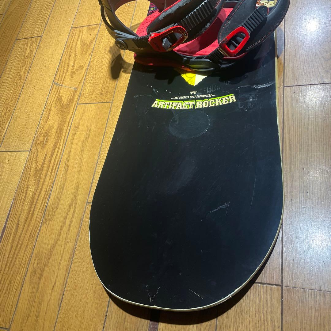 【値下げ】romesdsロームARTIFACT ROCKER バインセット