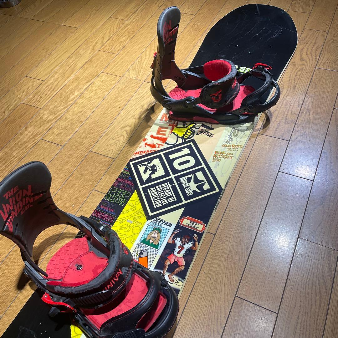 【値下げ】romesdsロームARTIFACT ROCKER バインセット