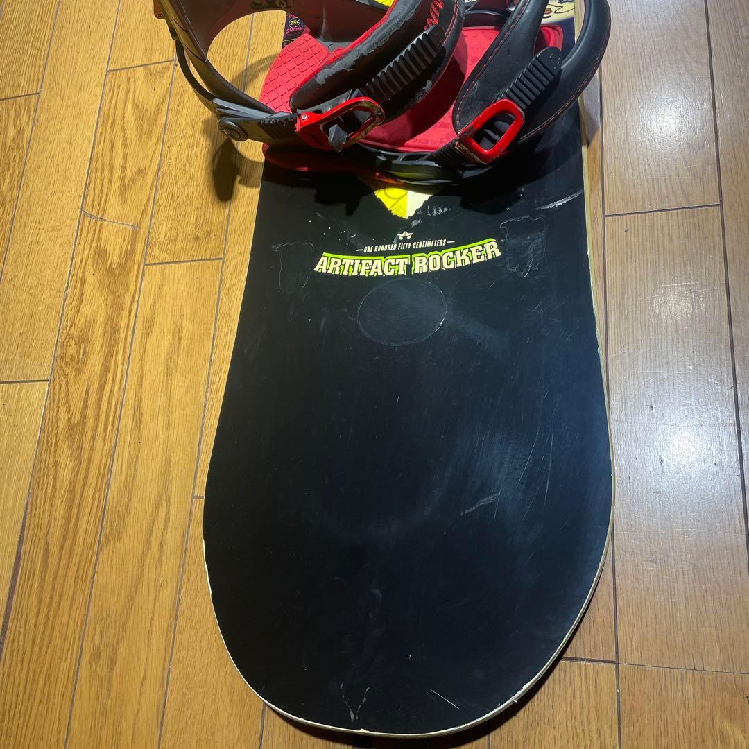 【値下げ】romesdsロームARTIFACT ROCKER バインセット