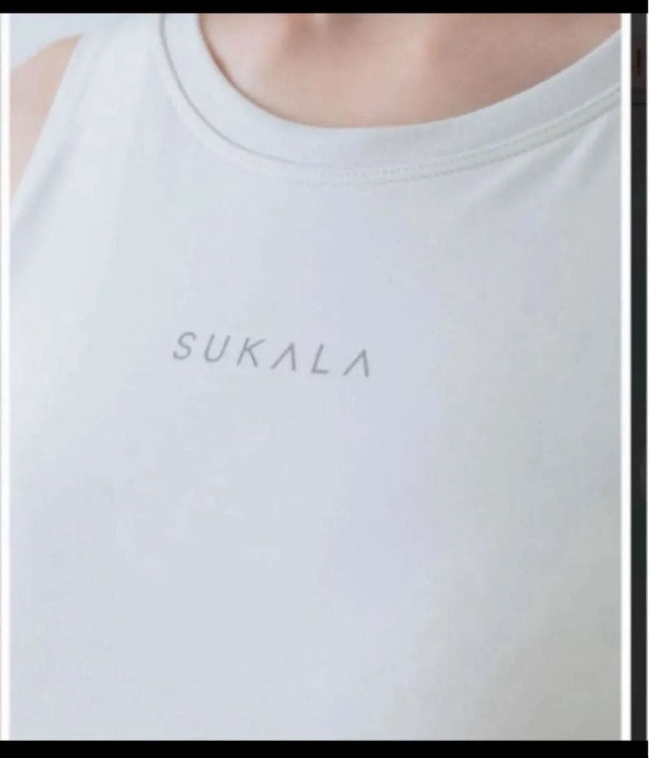 SUKALA カップ付きタンクトップ　lava リントスル　Sサイズ