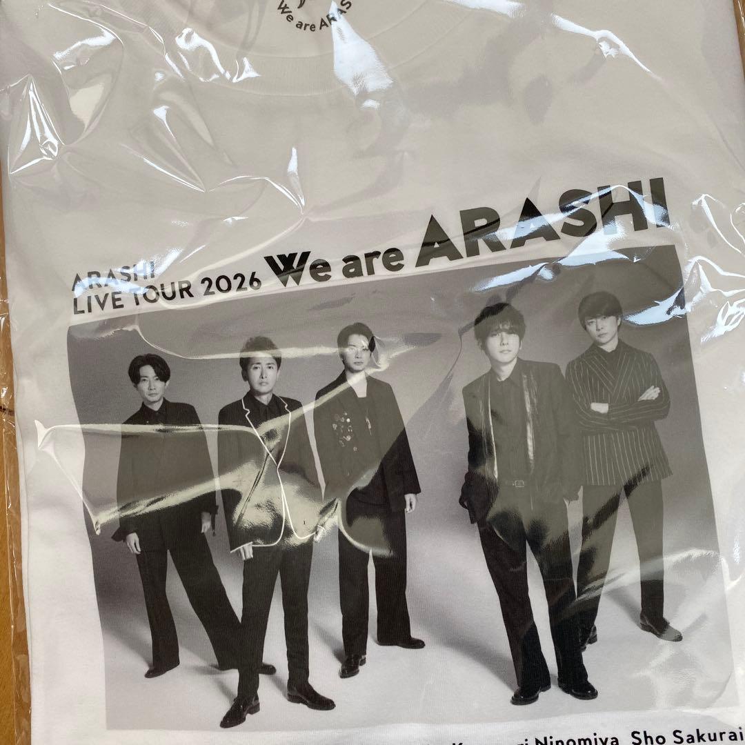 嵐　2026 コンサート　We are ARASHI Tシャツ　グッズ　未開封