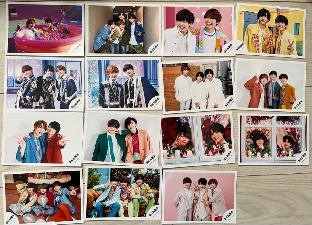なにわ男子　バインダー&写真セット