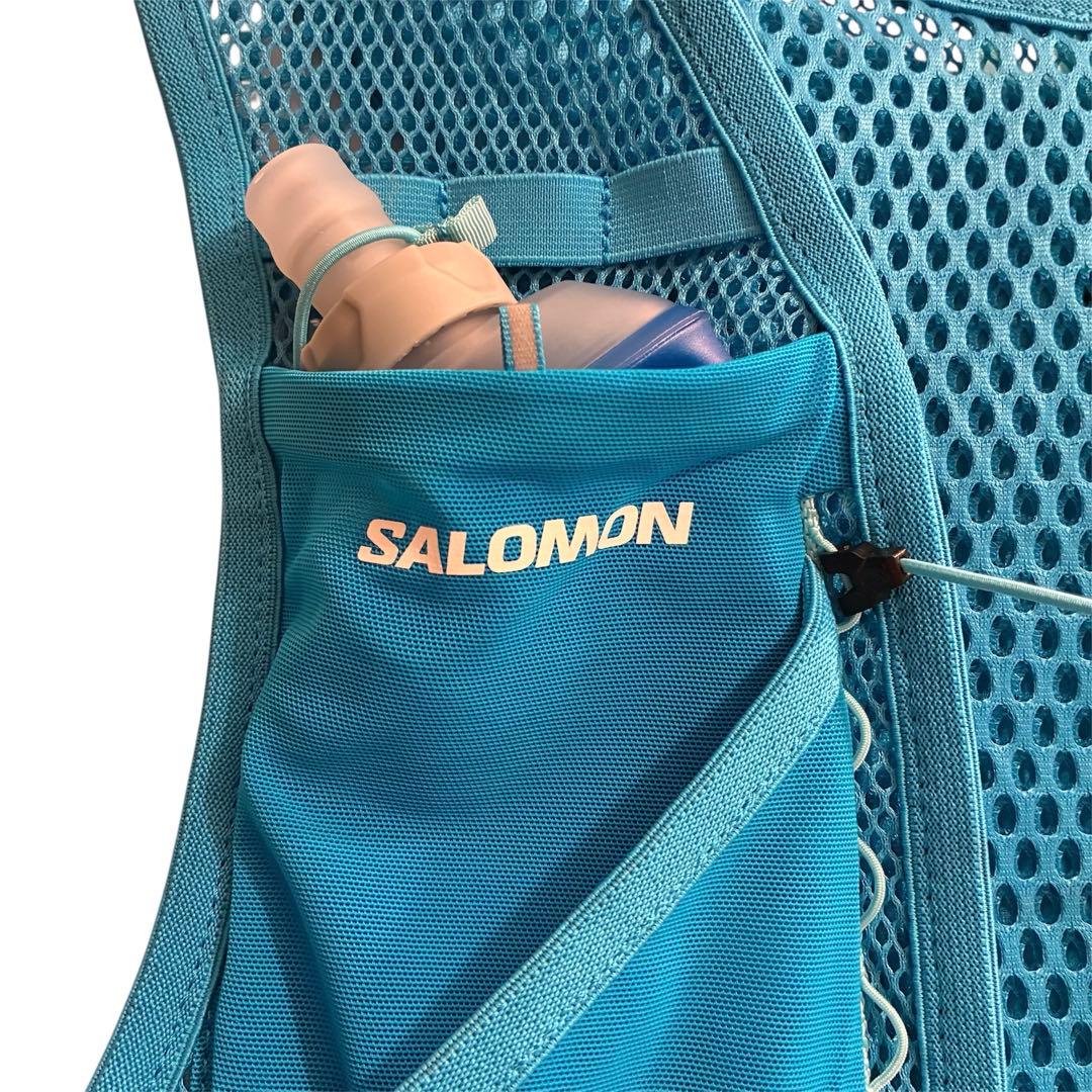新品未使用】サロモンACTIVE SKIN 4 ランニングベスト M フラスク付
