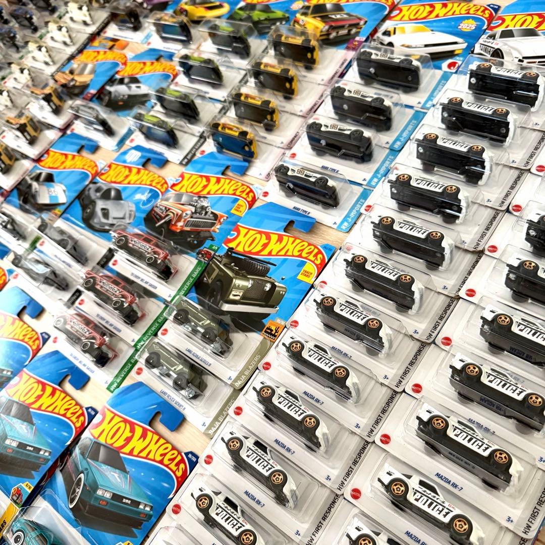 【新品•未開封】ホットウィール 100台　まとめ売り RX-7 パトカー　GTR