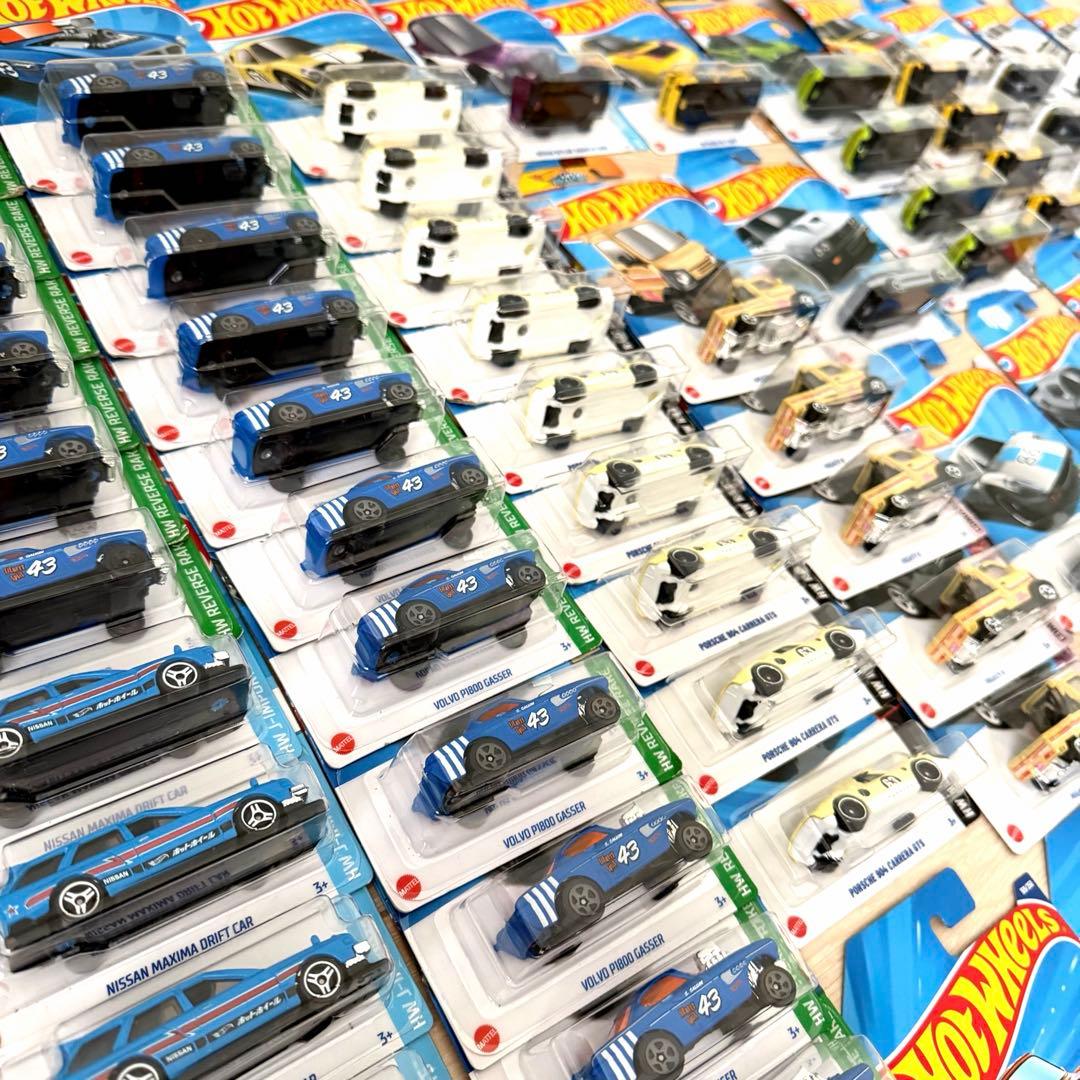【新品•未開封】ホットウィール 100台　まとめ売り RX-7 パトカー　GTR