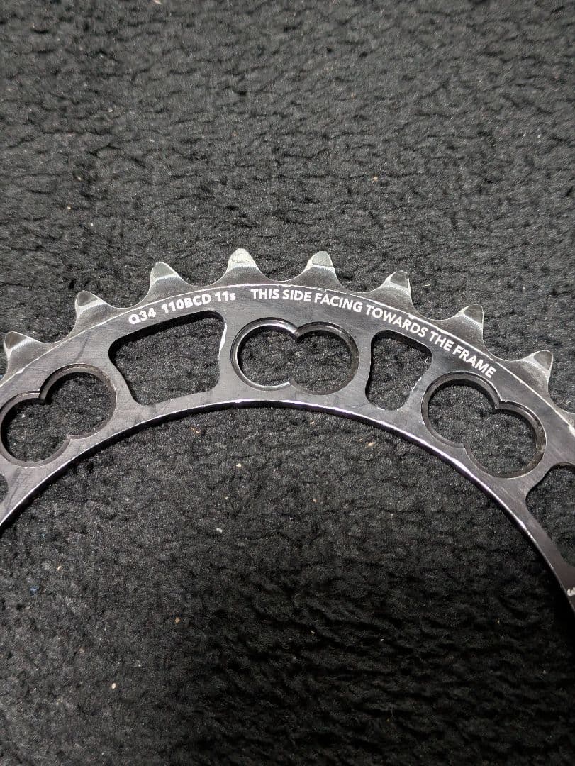 中古 ROTOR 3Dクランク 170mm ＋ QRINGS 50/34T