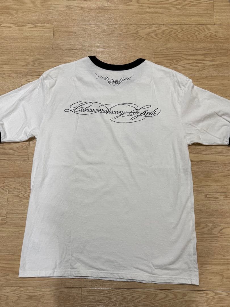 XG×DIDU ENG Ringer Tee ホワイト