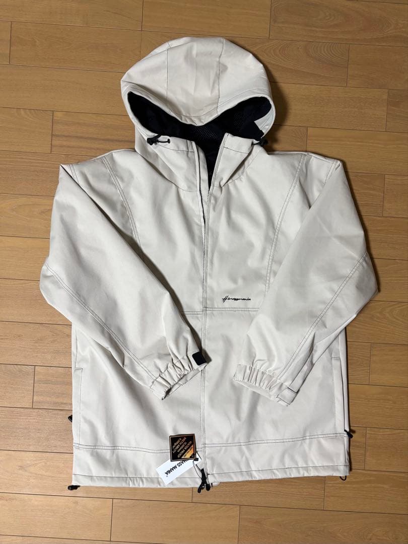 HIMASS MANIA スノボウェア 上下セット ECRUBEIGE
