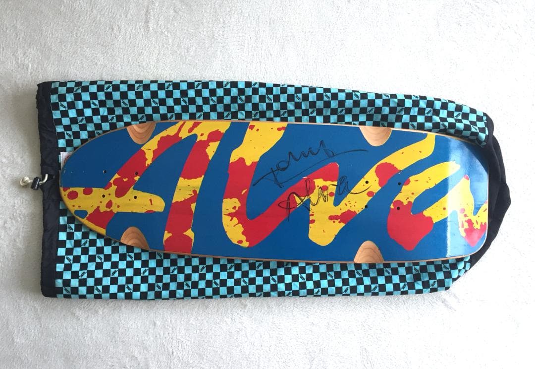 ビンテージ Vans チェッカー スケートボードバッグ USA製 80S バンズ