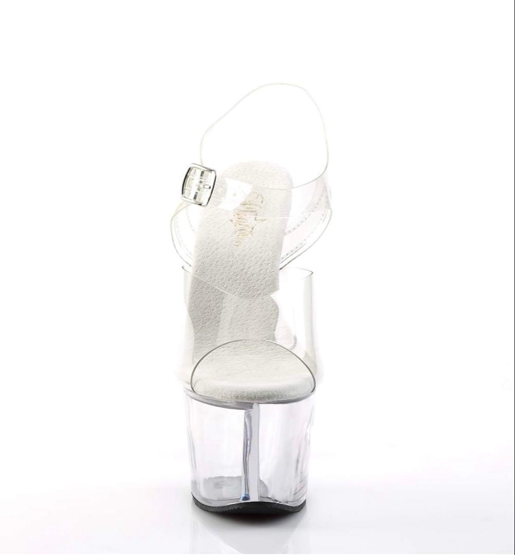peaser クリアヒール サイズ6 22.5〜23cm ポールダンス