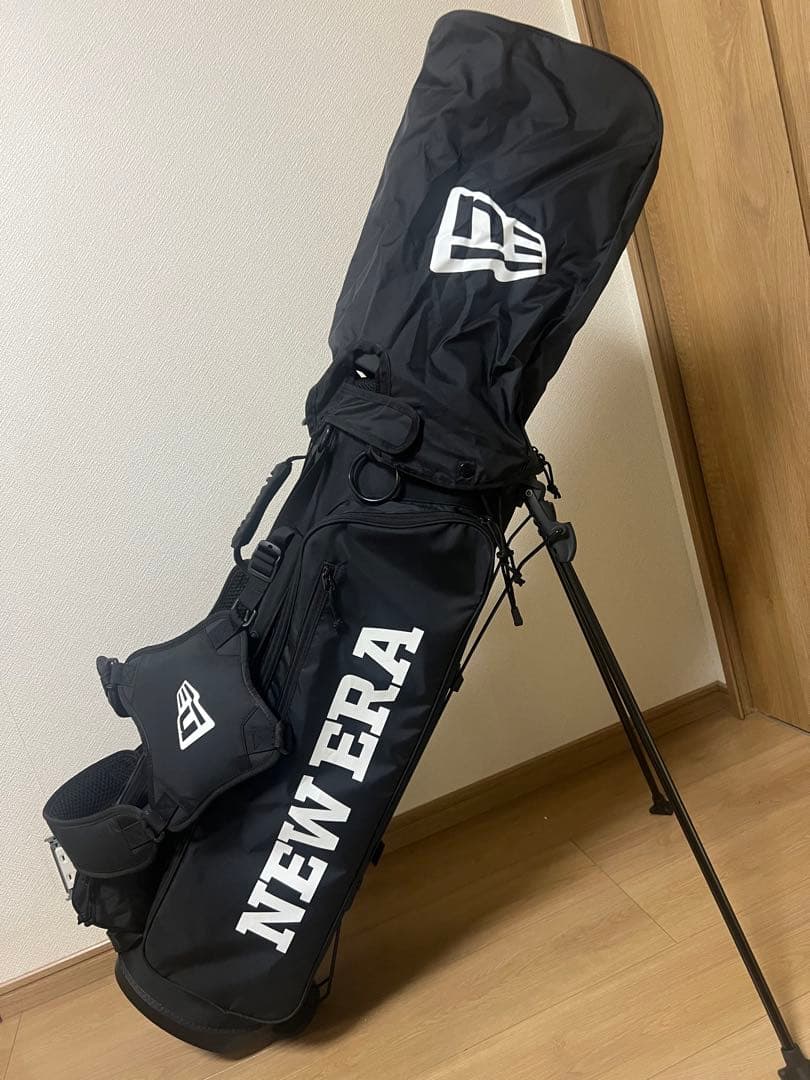 NEW ERA スタンド式キャディバッグ【黒】