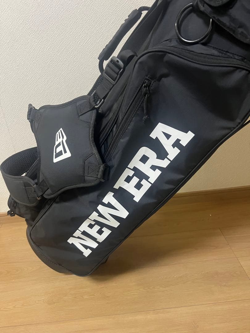 NEW ERA スタンド式キャディバッグ【黒】