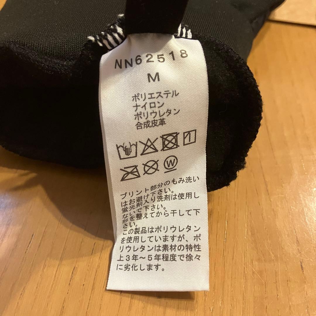 Ｋ*Ｔ様 ノースフェイス　レッドランプログローブ　ブラック　Mサイズ