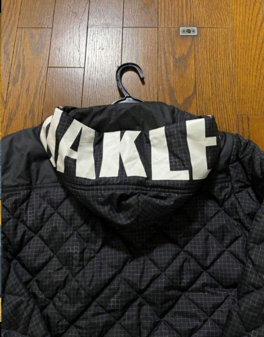 00s OAKLEY ジャケット ゴルフ ブラック USA製 XL