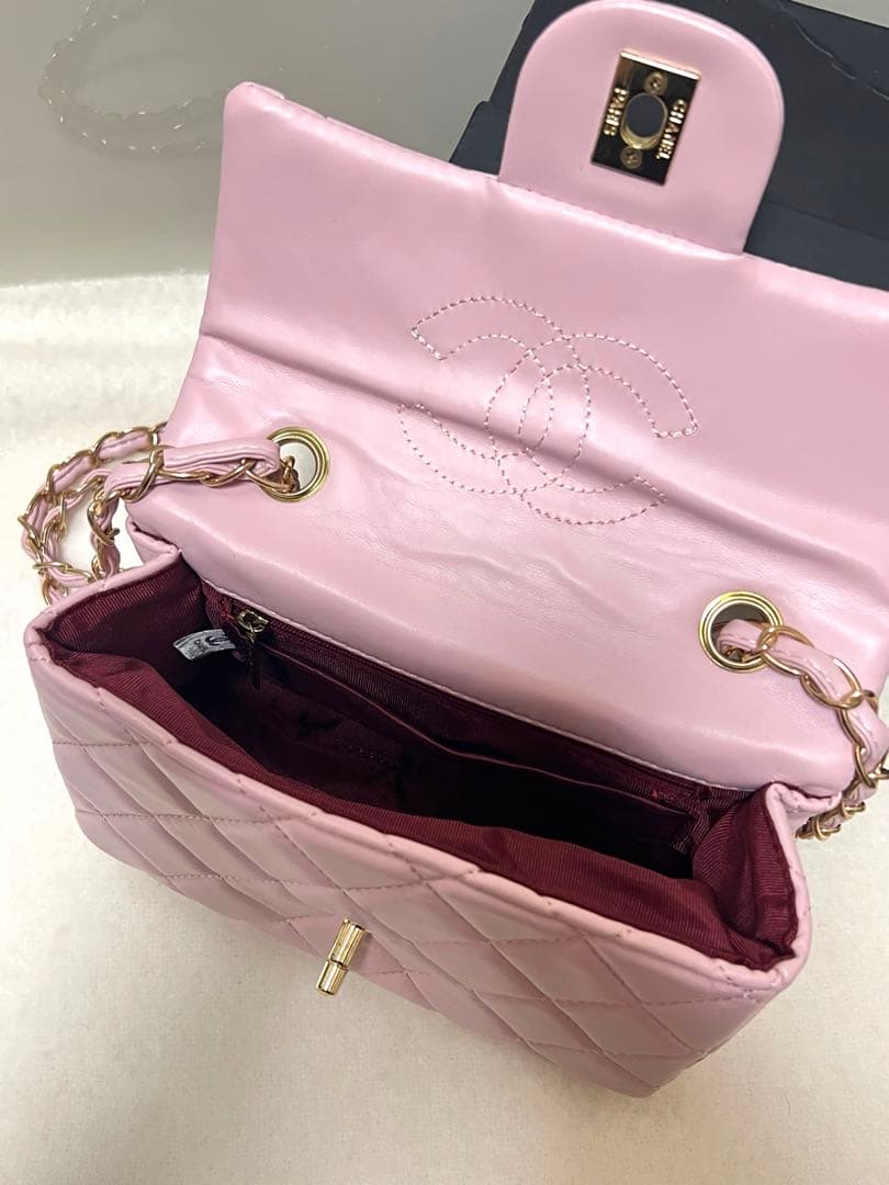 M*定様 ピンクショルダーバッグ　ノベルティ