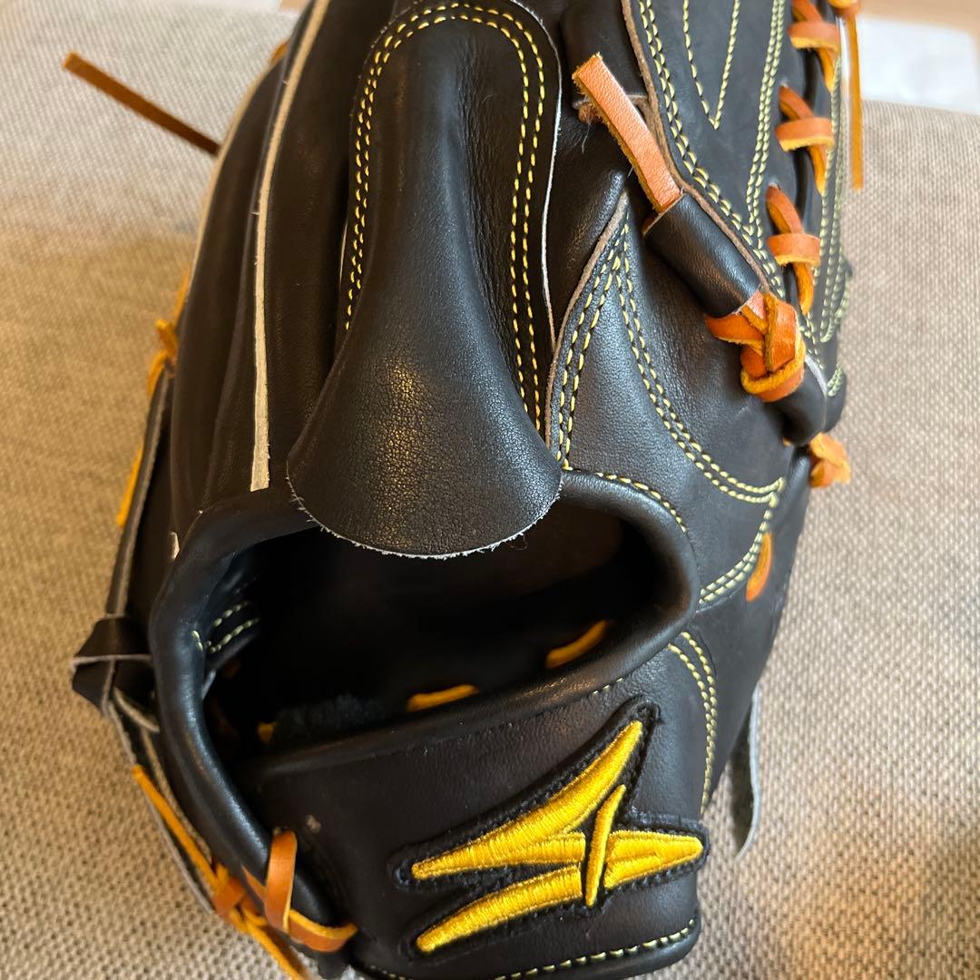 【新品・未使用】サエキスポーツ　軟式グローブ　外野手用　袋付き　刺繍なし