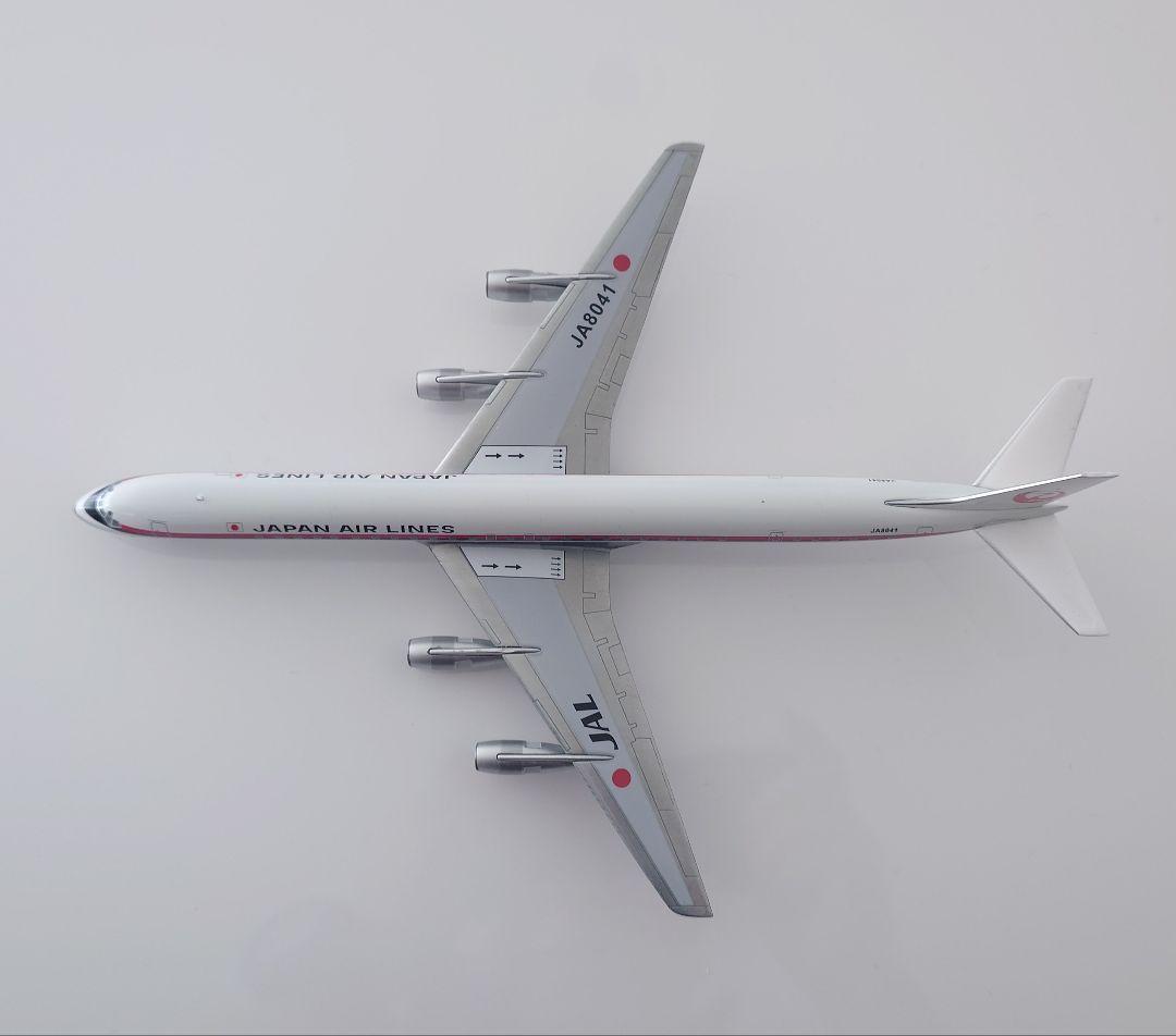 【稀少】日本航空 DC-8-61鶴丸塗装 JA8041 1/200