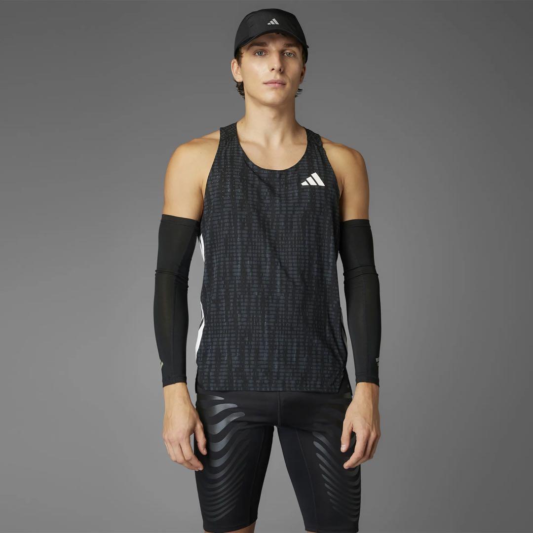 【新品】adidas adizero ランニング シングレット アディダス S