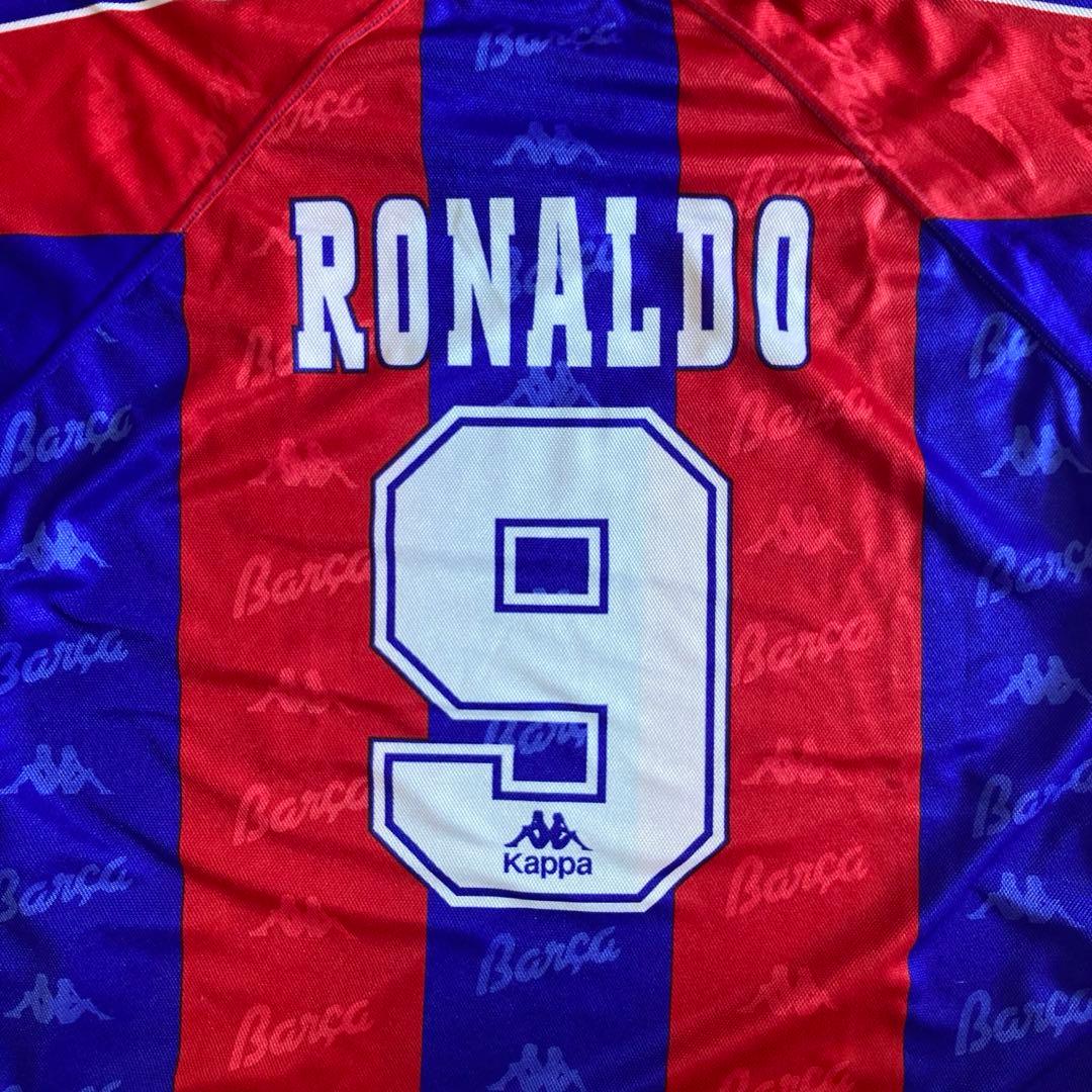 Kappa製 バルサ F.C. Barcelona ユニフォーム 9 ロナウド