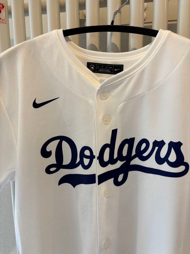 正規Dodgers 大谷翔平17 キッズ160 ドジャースユニフォーム