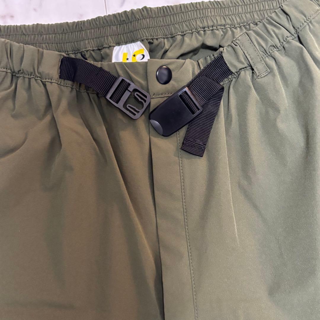 【極美品XL】ルースイソンブラ ストレッチムーブロングパンツ カーキ 希少