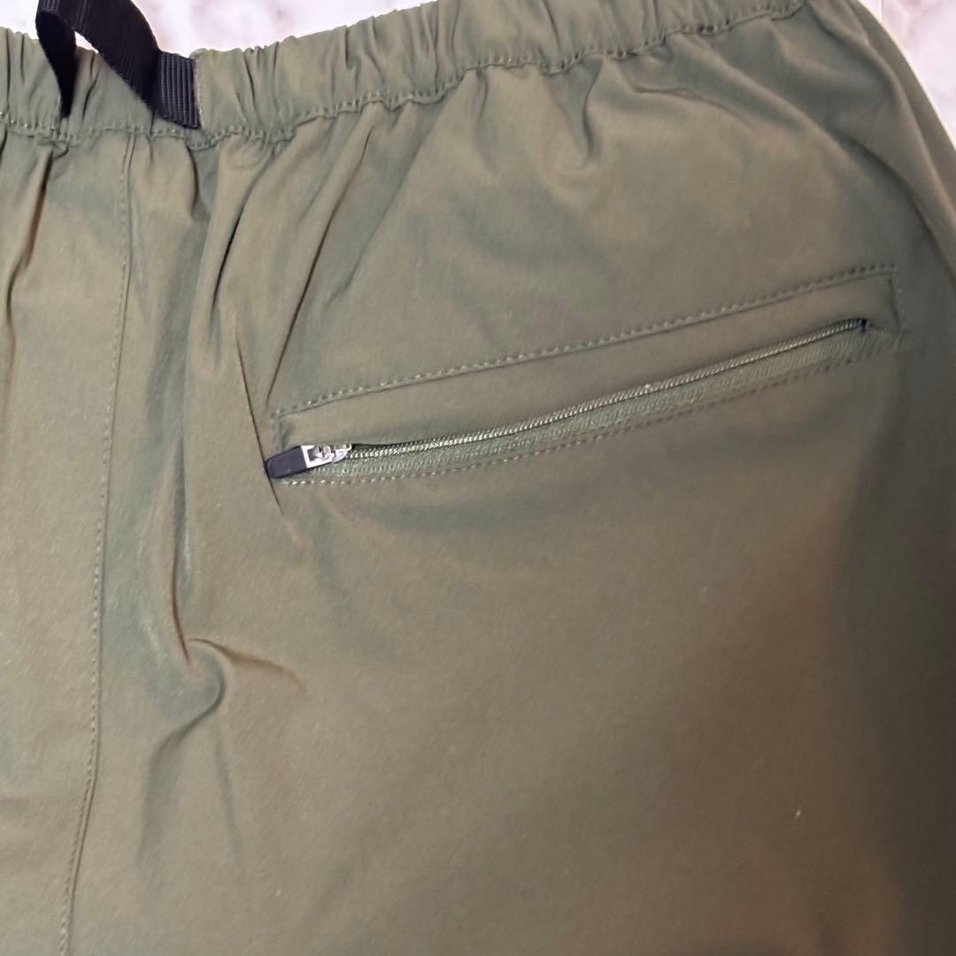 【極美品XL】ルースイソンブラ ストレッチムーブロングパンツ カーキ 希少