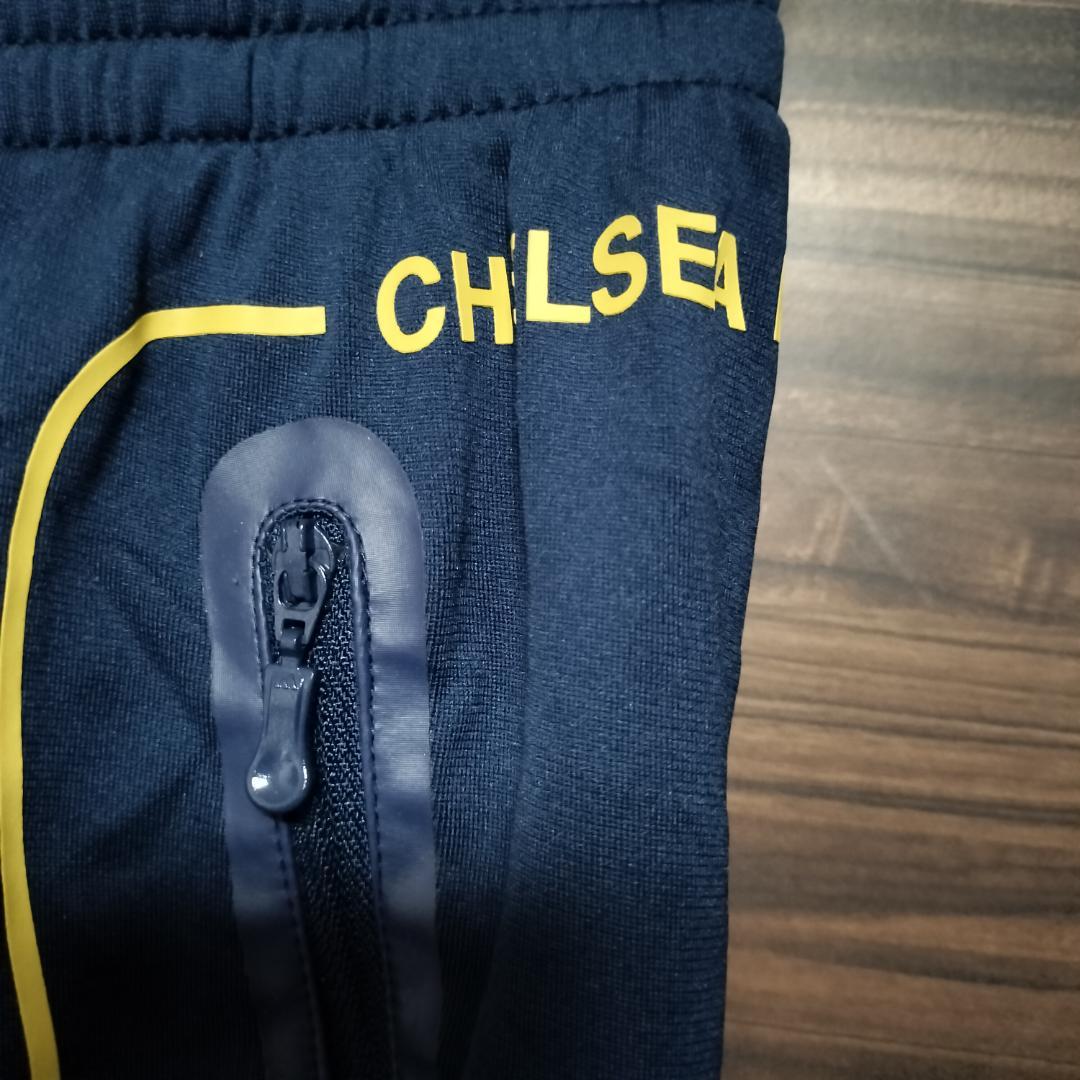 adidas Chelsea FC samsung ハーフパンツ ネイビー七分丈