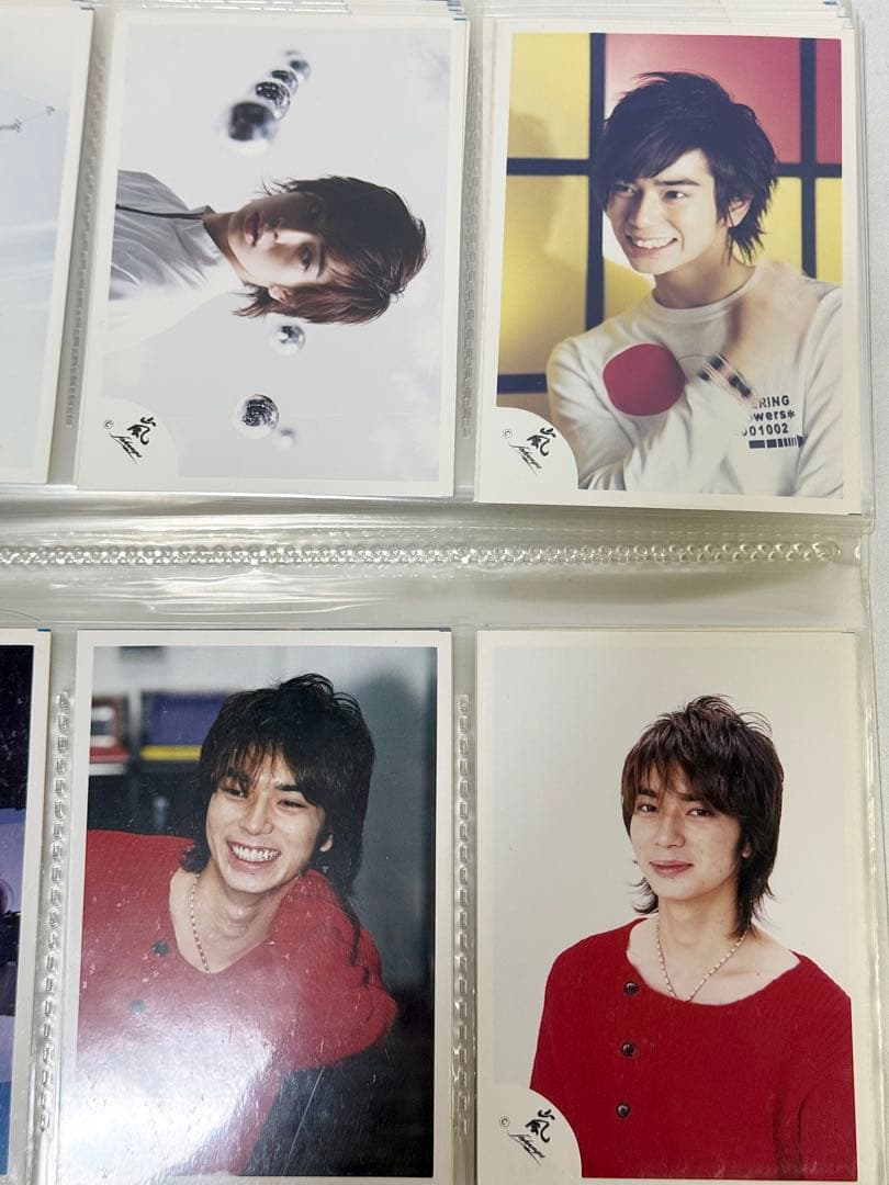 【希少品】嵐　松本潤　公式写真　旧嵐ロゴ　デビュー初期　ARASHI