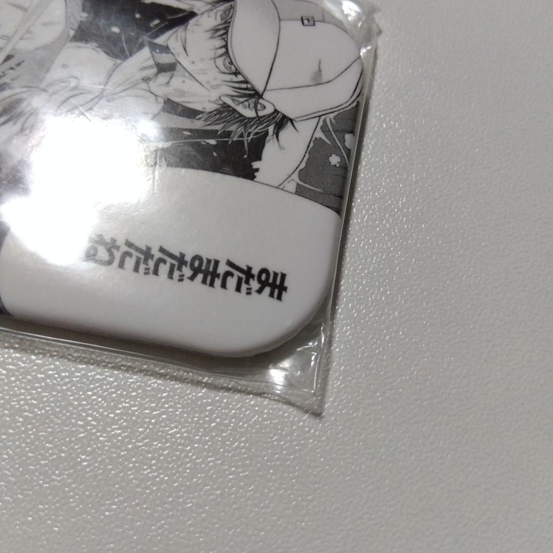 【テニスの王子様】越前リョーマ ジャンプ 50周年記念 スクエア缶バッジ