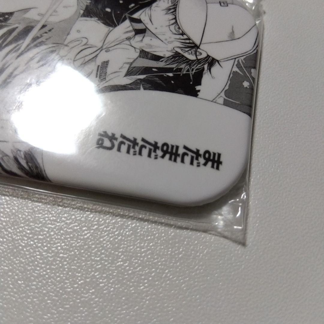 【テニスの王子様】越前リョーマ ジャンプ 50周年記念 スクエア缶バッジ